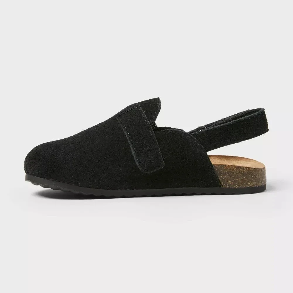 Cat & Jack Toddler Berlin Clogs Black Size 9T New With Tags